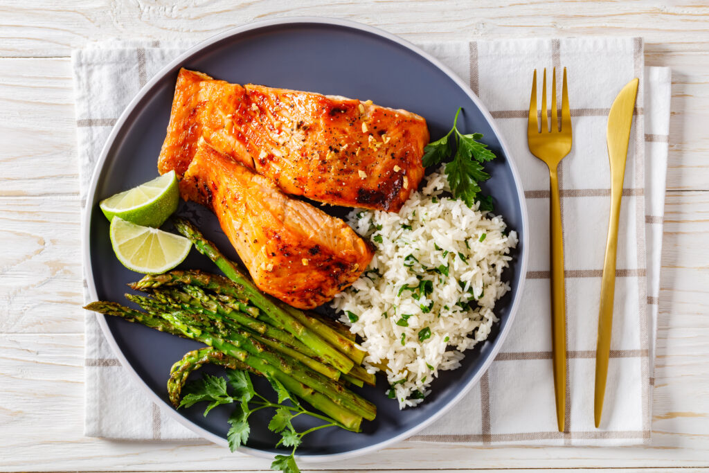 Bourbon Glazed Salmon - BSF
