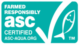 Aquaculture Stewardship Council (ASC) Farmed Responsibly Certified logo